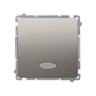Kontakt-Simon BMW1L.01/29 Satin Stahl Schalter - Electrical Switch Kontakt-Simon BMW1L.01/29 Satin Stahl Schalter - Electrical Switch