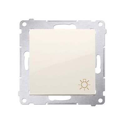 Kontakt-Simon DS1.01/41 Interruttore elettrico - Pulsante, Plastica, Bianco Kontakt-Simon DS1.01/41 Interruttore elettrico - Pulsante, Plastica, Bianco
