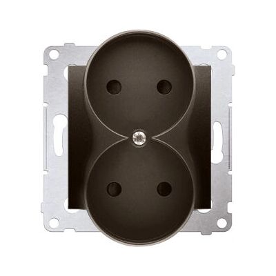 Presa doppia Simon DG2MZ.01/46 - Presa elettrica Presa doppia Simon DG2MZ.01/46 - Presa elettrica