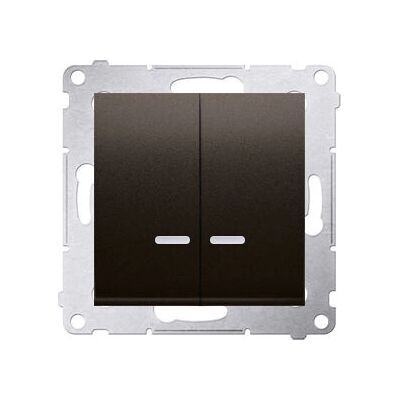 Interruptor eléctrico Kontakt-Simon DW5BL.01/46 - Bronce Interruptor eléctrico Kontakt-Simon DW5BL.01/46 - Bronce