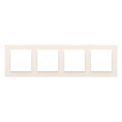 Accesorio caja de salida Kontakt-Simon Cr4/41 - Blanco - 95mm x 14mm x 380mm Accesorio caja de salida Kontakt-Simon Cr4/41 - Blanco - 95mm x 14mm x 380mm