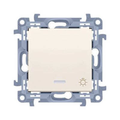Kontakt-Simon - CS1L.01/41 - Bianco - Interruttore pulsante Kontakt-Simon - CS1L.01/41 - Bianco - Interruttore pulsante