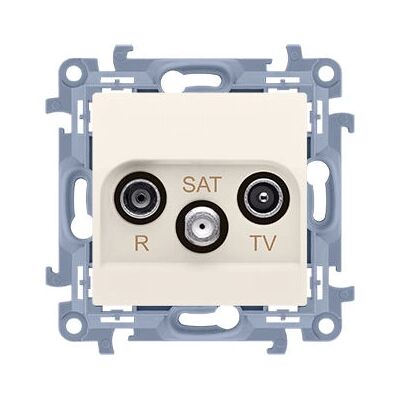Kontakt CASK.01/41 - Prese finale TV/SAT - IP20 - 10 pezzi Kontakt CASK.01/41 - Prese finale TV/SAT - IP20 - 10 pezzi