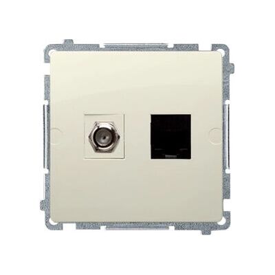 Kontakt-Simon BMAFRJ45.01/12 - Enchufe - Beige Kontakt-Simon BMAFRJ45.01/12 - Enchufe - Beige