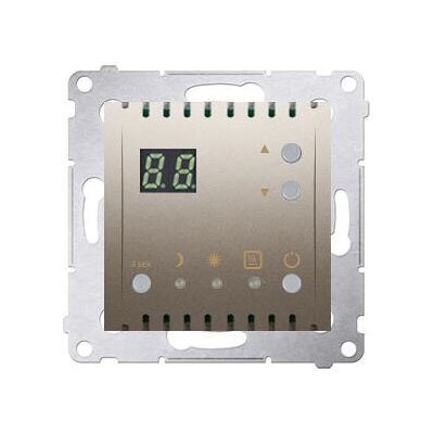 Kontakt-Simon DTRNW.01/44 - Termostato - Display digitale - Sensore interno - 16A - 230V Kontakt-Simon DTRNW.01/44 - Termostato - Display digitale - Sensore interno - 16A - 230V
