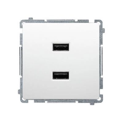 Presa USB Kontakt-Simon BMC2USB.01/11 - Bianco Presa USB Kontakt-Simon BMC2USB.01/11 - Bianco