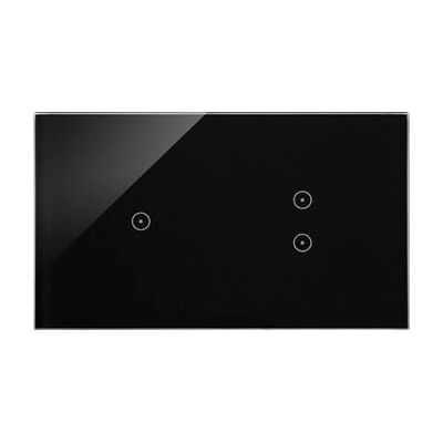Pannello touch Kontakt-Simon DSTR213/73 con finitura lava - Presa elettrica Pannello touch Kontakt-Simon DSTR213/73 con finitura lava - Presa elettrica