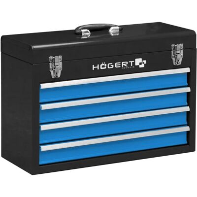 Hogert Technik HT7G075 Toolbox - Tool Storage with Handle Hogert Technik HT7G075 Toolbox - Tool Storage with Handle