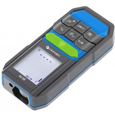 Högert Technik Laserafstandsmeter 80m - Compact, Nauwkeurig, Verlichte Scherm Högert Technik Laserafstandsmeter 80m - Compact, Nauwkeurig, Verlichte Scherm
