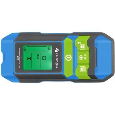 Högert Technik - HT4M341 - Hygrometer - Wände - Detektor Högert Technik - HT4M341 - Hygrometer - Wände - Detektor