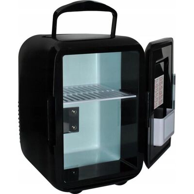 Northix Mini lodówka 4 litry - CZARNY Northix Mini lodówka 4 litry - CZARNY