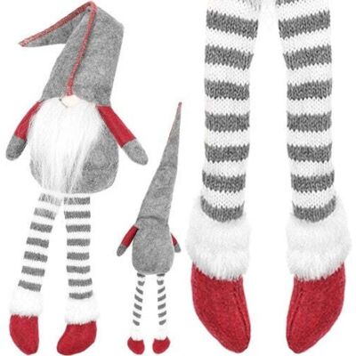 Ruhhy Grauer sitzender Elf - Festliche Weihnachtsdekoration Ruhhy Grauer sitzender Elf - Festliche Weihnachtsdekoration