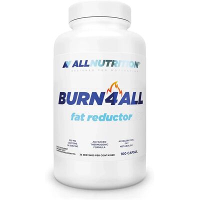 Allnutrition Burn4ALL - 200mg Koffein - 100 Kapseln Allnutrition Burn4ALL - 200mg Koffein - 100 Kapseln