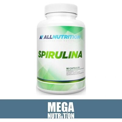 Allnutrition Spirulina - 800mg, 90 Kapseln - Nahrungsergänzung Allnutrition Spirulina - 800mg, 90 Kapseln - Nahrungsergänzung