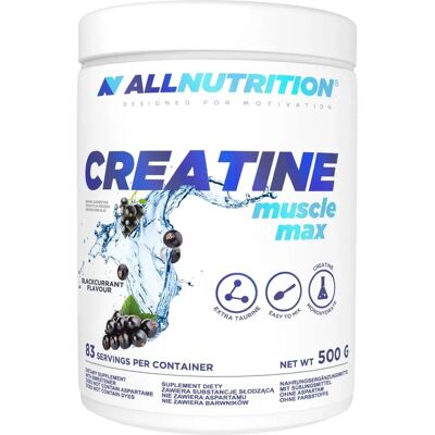 Allnutrition Creatine Muscle Max - Černý rybíz - Kreatinový doplněk Allnutrition Creatine Muscle Max - Černý rybíz - Kreatinový doplněk
