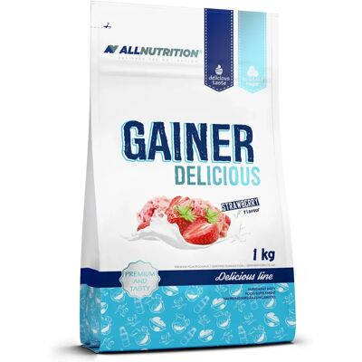 AllNutrition Gainer Delicious - Truskawka - Białko w proszku AllNutrition Gainer Delicious - Truskawka - Białko w proszku