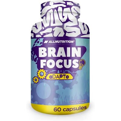 Allnutrition Brain Focus Adapto - 60 Kapseln - Kognitive Unterstützung Allnutrition Brain Focus Adapto - 60 Kapseln - Kognitive Unterstützung