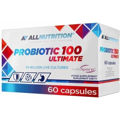 Allnutrition UlasProbiótico 100 Ultimate - 60 cápsulas Allnutrition UlasProbiótico 100 Ultimate - 60 cápsulas