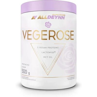Allnutrition Vegerose - Wegańska Proteina z Pistacją - 500 g Allnutrition Vegerose - Wegańska Proteina z Pistacją - 500 g