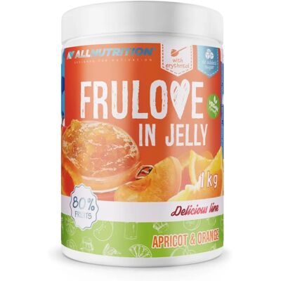 AllNutrition Frulove Meruňka & Pomeranč Gele - Gele AllNutrition Frulove Meruňka & Pomeranč Gele - Gele