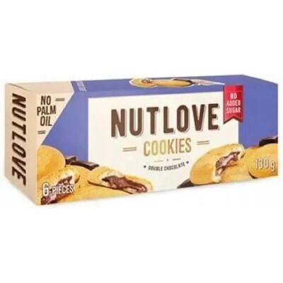 Allnutrition Nutlove Cookies - Double Chocolate - 6 Cookies Allnutrition Nutlove Cookies - Double Chocolate - 6 Cookies