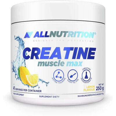 Allnutrition Creatine Muscle Max - Lemon - 250g - Creatine Supplement Allnutrition Creatine Muscle Max - Lemon - 250g - Creatine Supplement
