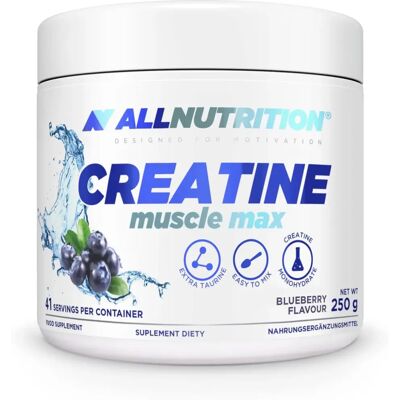 Allnutrition Creatine Muscle Max - Blueberry - 250g Allnutrition Creatine Muscle Max - Blueberry - 250g