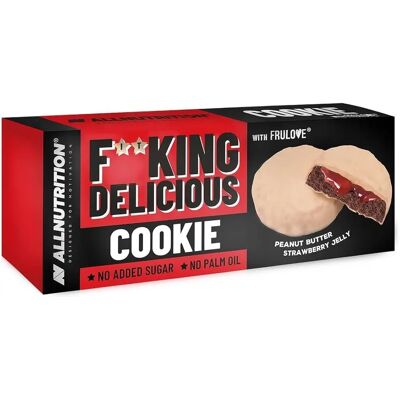 Allnutrition Fitking Delicious Cookie - Peanut Butter Strawberry Jelly - 128g Allnutrition Fitking Delicious Cookie - Peanut Butter Strawberry Jelly - 128g