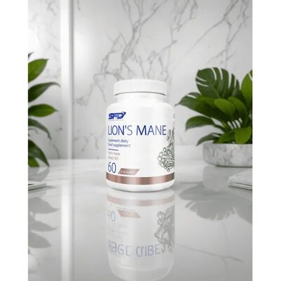 SFD NUTRITION Løvemanke Ekstrakt - 10:1 600mg - Nerve- og Hjernenstøtte SFD NUTRITION Løvemanke Ekstrakt - 10:1 600mg - Nerve- og Hjernenstøtte
