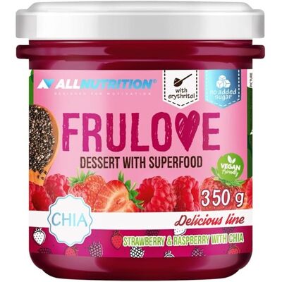 Allnutrition Frulove Dessert - Strawberry & Raspberry with Chia - 350g - Dessert Allnutrition Frulove Dessert - Strawberry & Raspberry with Chia - 350g - Dessert