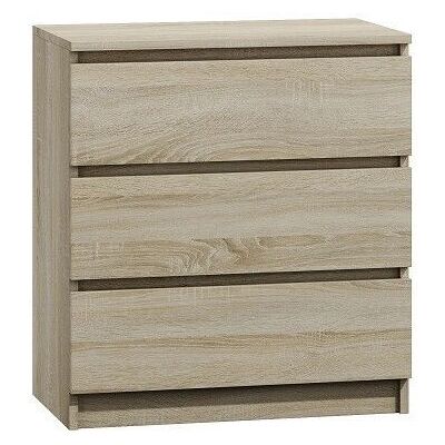 Topeshop M3 Sonoma Kommode - Modernes Design Topeshop M3 Sonoma Kommode - Modernes Design