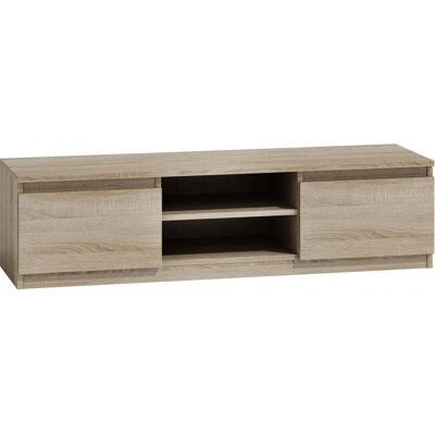 Topeshop RTV140 Sonoma TV-Ständer - 2 Regale Topeshop RTV140 Sonoma TV-Ständer - 2 Regale