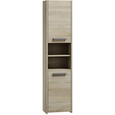 Topeshop S40 SONOMA Armario de almacenamiento para baño Roble Topeshop S40 SONOMA Armario de almacenamiento para baño Roble