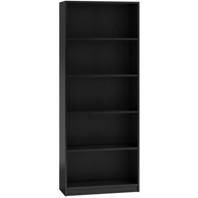 Topeshop R60 CZERŃ Bücherschrank - Stauraumlösung Topeshop R60 CZERŃ Bücherschrank - Stauraumlösung