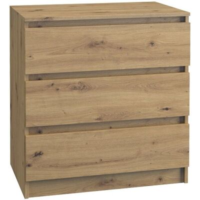 Topeshop M3 Artisan Kommode - Modern, 3 Schubladen, Langlebige Platten Topeshop M3 Artisan Kommode - Modern, 3 Schubladen, Langlebige Platten