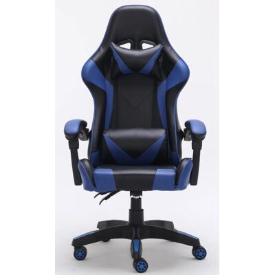 Topeshop Blau Remus Bürostuhl - Verstellbar & Ergonomisch Topeshop Blau Remus Bürostuhl - Verstellbar & Ergonomisch