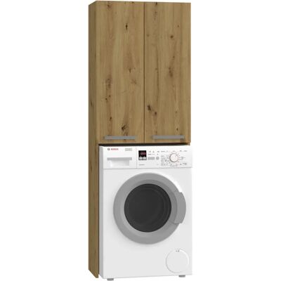 Topeshop POLA DD ARTISAN Armario de baño Roble Topeshop POLA DD ARTISAN Armario de baño Roble