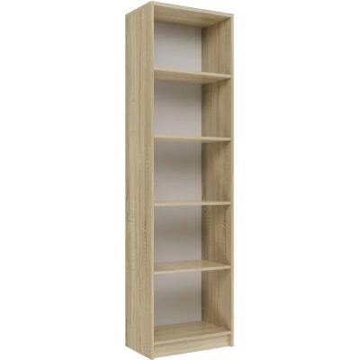 Topeshop R50 Sonoma Bücherschrank - Stauraum & Dekor Topeshop R50 Sonoma Bücherschrank - Stauraum & Dekor