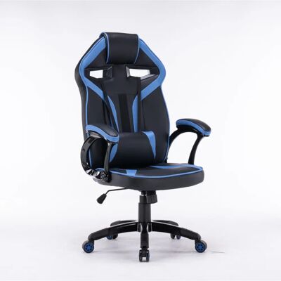 Topeshop Topeshop Bürostuhl - Blau - Ergonomischer Gaming Drehstuhl Topeshop Topeshop Bürostuhl - Blau - Ergonomischer Gaming Drehstuhl