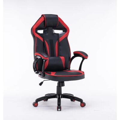 Topeshop - Drift Roter Bürostuhl - Ergonomisch, Drehbar, Modern Design Topeshop - Drift Roter Bürostuhl - Ergonomisch, Drehbar, Modern Design
