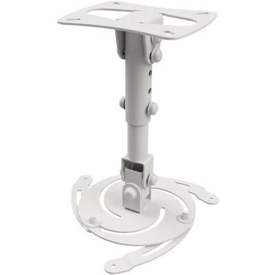Supporto a soffitto per proiettore Edbak Pm3w-B - Regolabile in altezza - 15 Kg - Bianco Supporto a soffitto per proiettore Edbak Pm3w-B - Regolabile in altezza - 15 Kg - Bianco