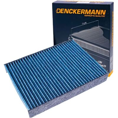 Filtro abitacolo Denckermann - Carbone attivo, Polvere fine (PM 2.5), Antibatterico, Antifungino Filtro abitacolo Denckermann - Carbone attivo, Polvere fine (PM 2.5), Antibatterico, Antifungino