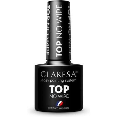 Claresa UV/LED Top No Wipe - Glans & Bescherming - 5g Claresa UV/LED Top No Wipe - Glans & Bescherming - 5g