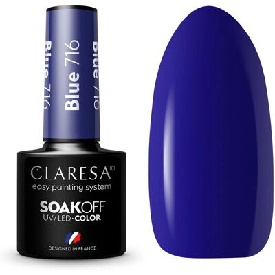 Claresa Blaue Hybrid-Gellack - Nagelart Claresa Blaue Hybrid-Gellack - Nagelart