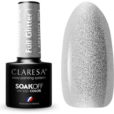 Claresa SoakOff UV/LED Color Full Glitter - Nail Polish Claresa SoakOff UV/LED Color Full Glitter - Nail Polish