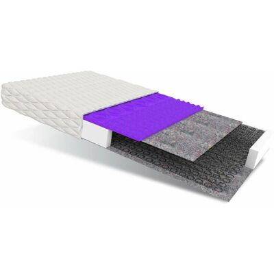 FDM Alba Bonnell-Federkernmatratze - Mittlerer Halt - 80x190cm FDM Alba Bonnell-Federkernmatratze - Mittlerer Halt - 80x190cm