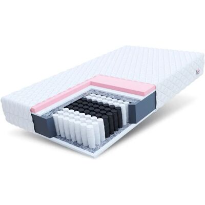 FDM Vero Max Matratze - Taschenfederkern, Memoryschaum, H2, 25cm, 180x200 FDM Vero Max Matratze - Taschenfederkern, Memoryschaum, H2, 25cm, 180x200