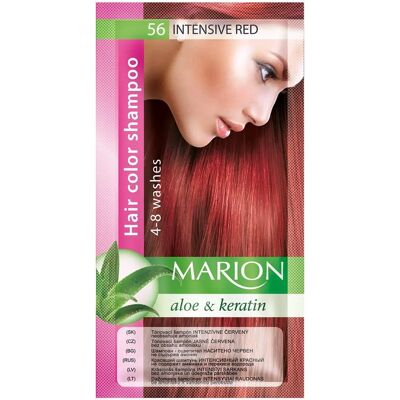 Shampoing Coloration Cheveux Marion en Sachet Durée 4 à 8 Lavages Aloe et Kératine - Publicité Shampoing Coloration Cheveux Marion en Sachet Durée 4 à 8 Lavages Aloe et Kératine - Publicité