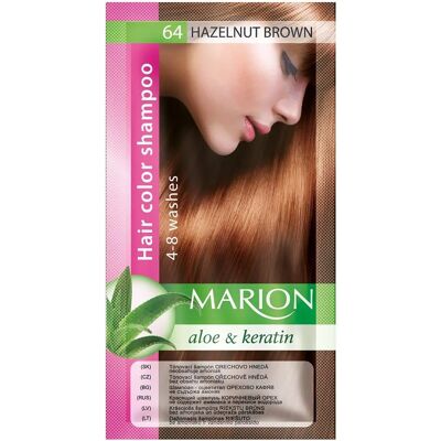 Marion Hair Color Shampoo - Chestnut Nuez - Lasts 4-8 Washes Marion Hair Color Shampoo - Chestnut Nuez - Lasts 4-8 Washes