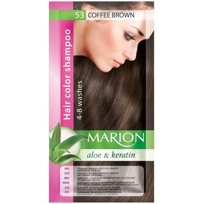 Shampoing colorant pour cheveux Coffee Brown - 4-8 lavages - Publicité Shampoing colorant pour cheveux Coffee Brown - 4-8 lavages - Publicité
